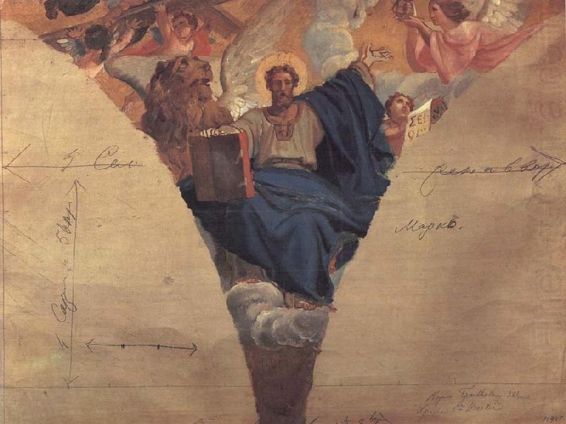 Karl Briullov The Evangelist Mark china oil painting image